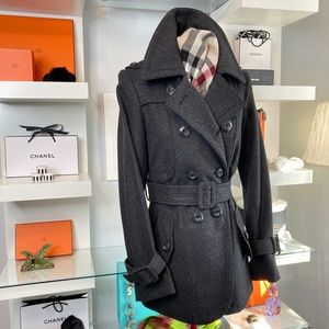 🆕 ❄️ BRAETAN WOOL BLEND PEACOAT NWOT